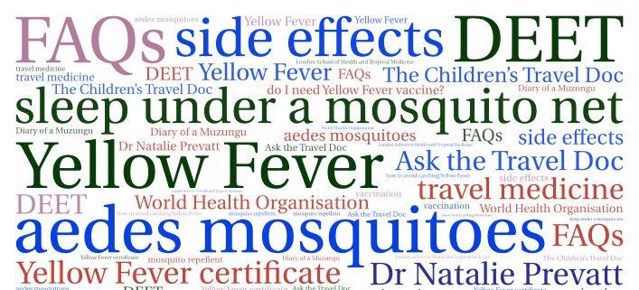 mosquito. Yellow fever. Uganda Info for Travellers. Dr Prevatt children's travel doc